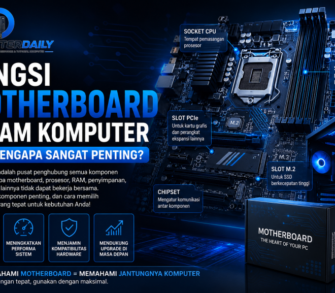 Fungsi Motherboard dalam Komputer dan Mengapa Sangat Penting?