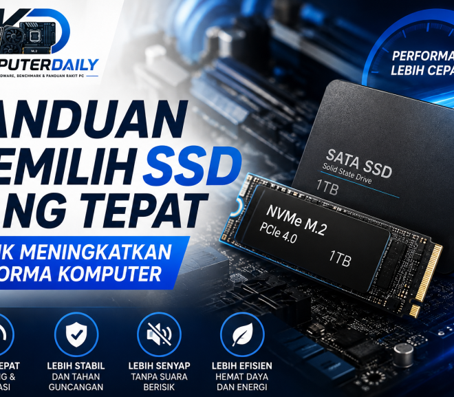 Panduan Memilih SSD yang Tepat untuk Meningkatkan Performa Komputer
