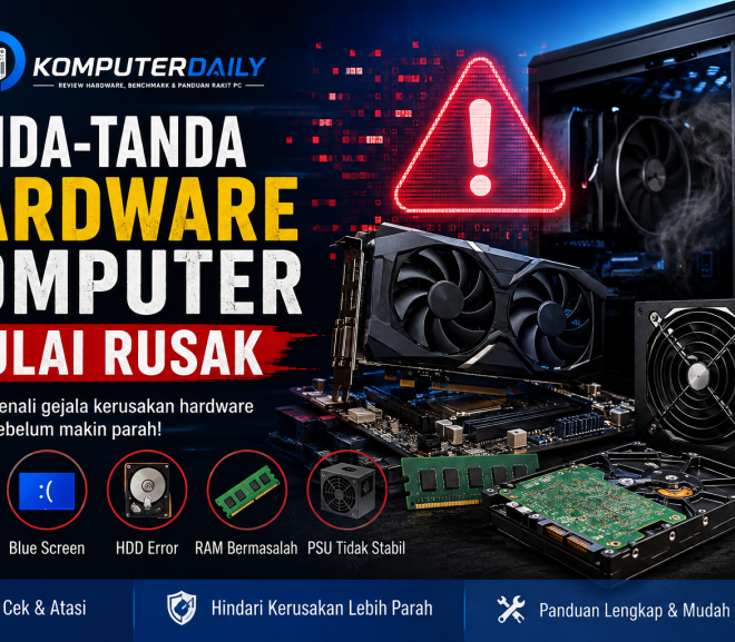 Tanda-Tanda Hardware Komputer Mulai Rusak yang Perlu Kamu Ketahui