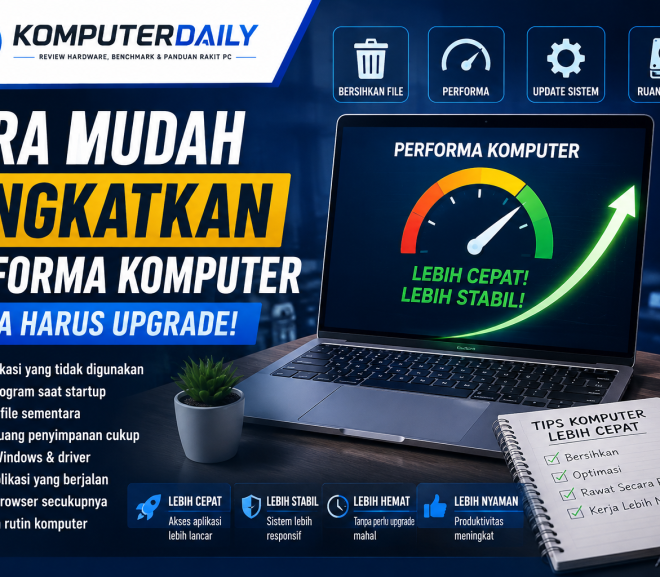 Cara Meningkatkan Performa Komputer Tanpa Upgrade Mahal