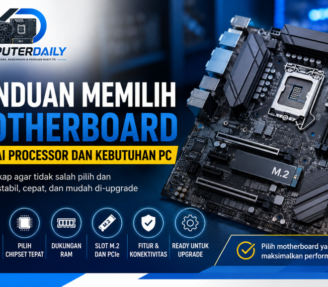 Panduan Memilih Motherboard Sesuai Processor dan Kebutuhan PC