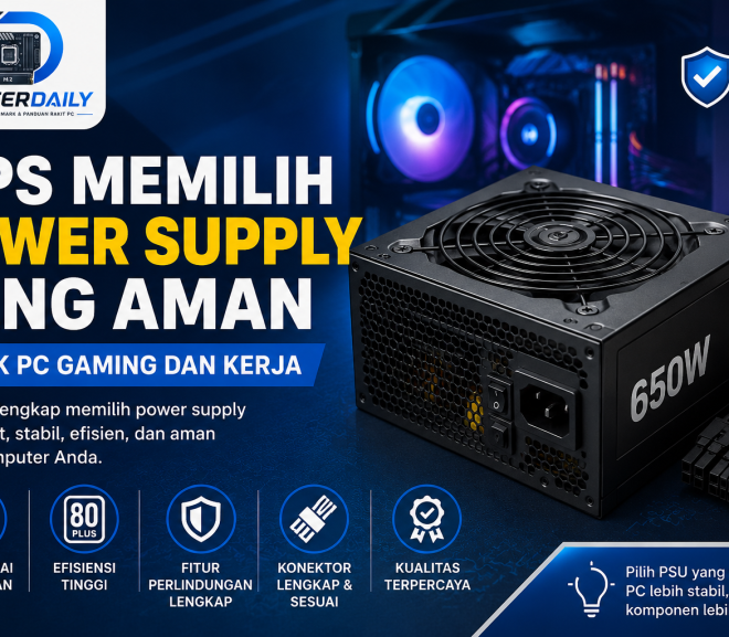 Tips Memilih Power Supply yang Aman untuk PC Gaming dan Kerja