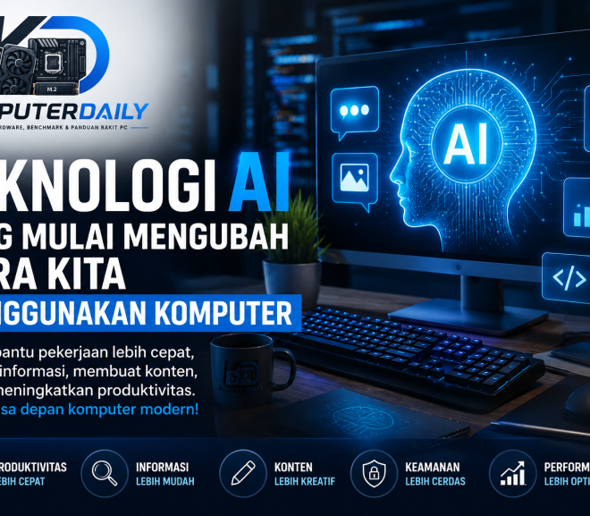 Teknologi AI yang Mulai Mengubah Cara Kita Menggunakan Komputer