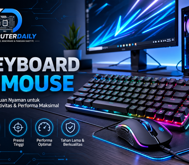 Keyboard & Mouse: Pengertian, Jenis, Fungsi, dan Cara Memilihnya