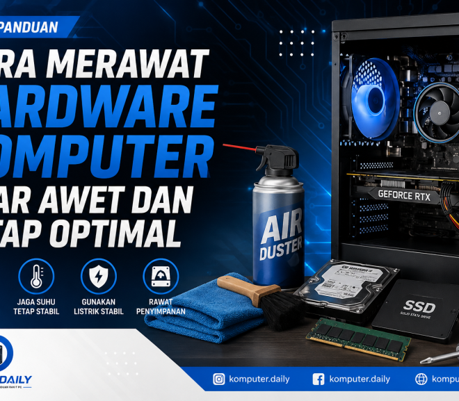 Cara Merawat Hardware Komputer agar Awet dan Tetap Optimal