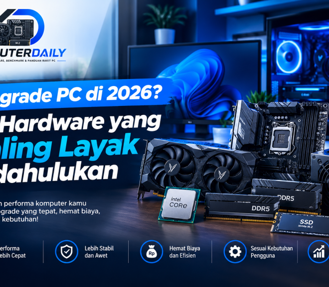 Upgrade PC di 2026? Ini Hardware yang Paling Layak Didahulukan