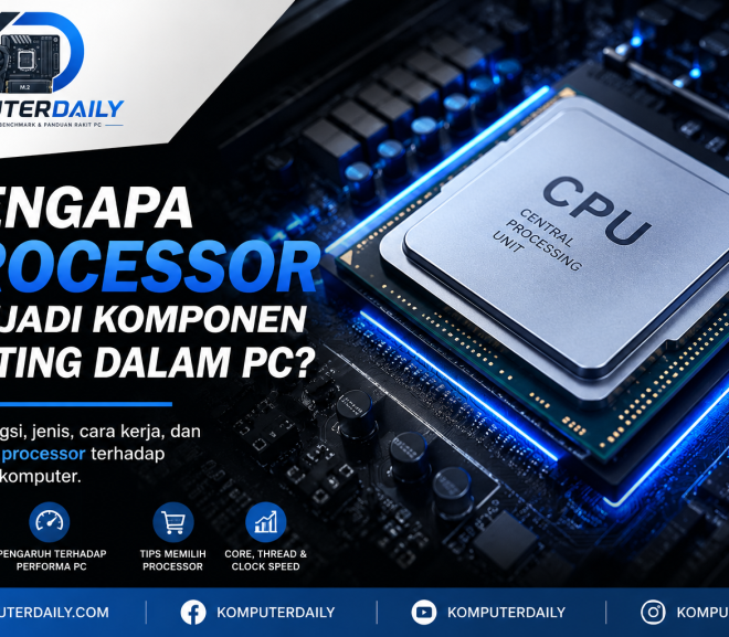 Mengapa Processor Menjadi Komponen Penting dalam PC?