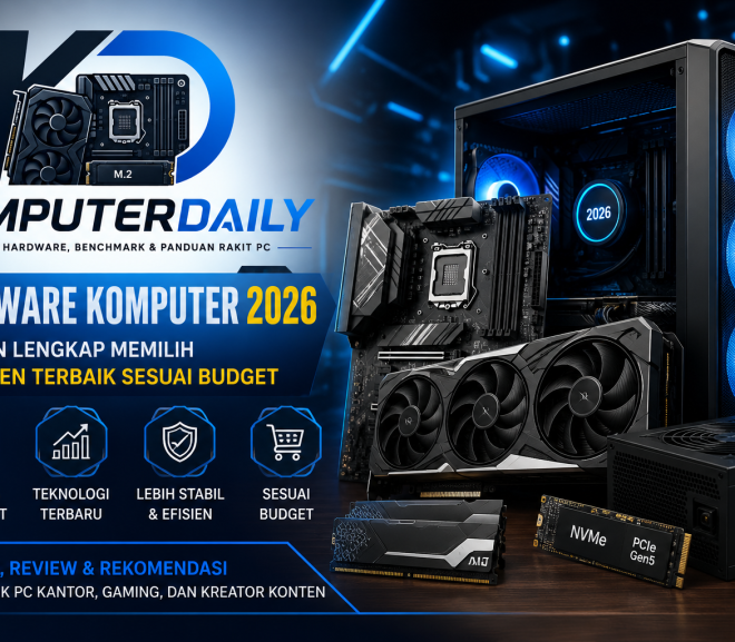 Hardware Komputer 2026: Panduan Lengkap Memilih Komponen Terbaik Sesuai Budget