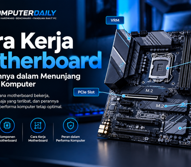 Cara Kerja Motherboard dan Perannya dalam Menunjang Performa Komputer