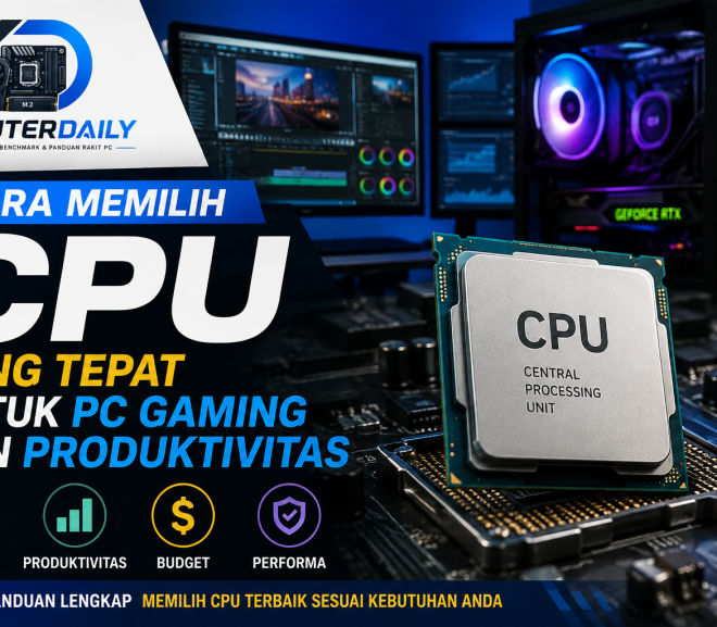 Cara Memilih CPU yang Tepat untuk PC Gaming dan Produktivitas