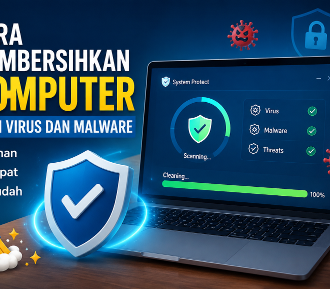 Cara Membersihkan Komputer dari Virus dan Malware dengan Mudah dan Aman