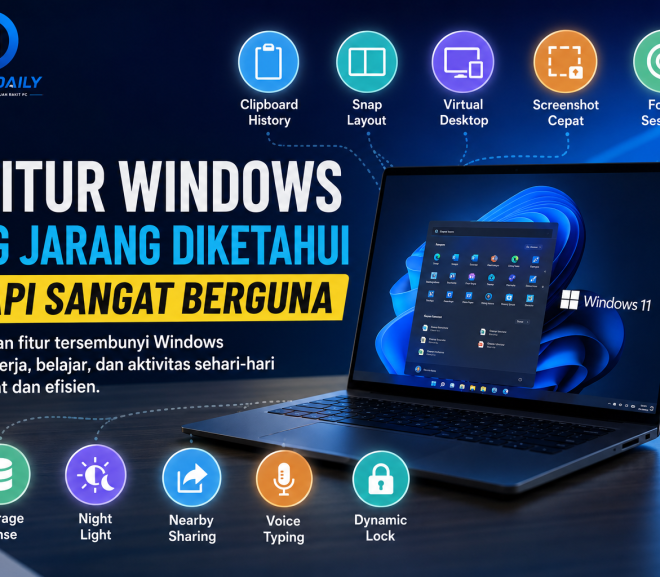 Fitur Windows yang Jarang Diketahui tetapi Sangat Berguna