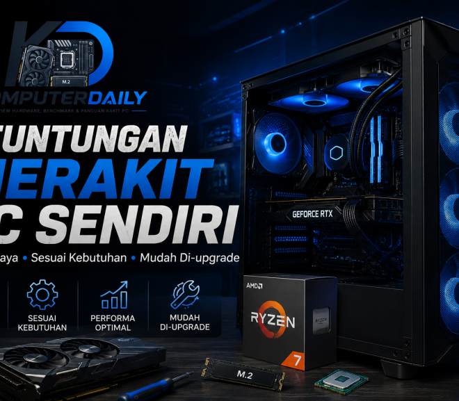 Keuntungan Merakit PC Sendiri: Solusi Hemat, Fleksibel, dan Sesuai Kebutuhan