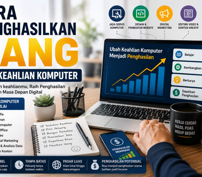 Cara Menghasilkan Uang dari Keahlian Komputer
