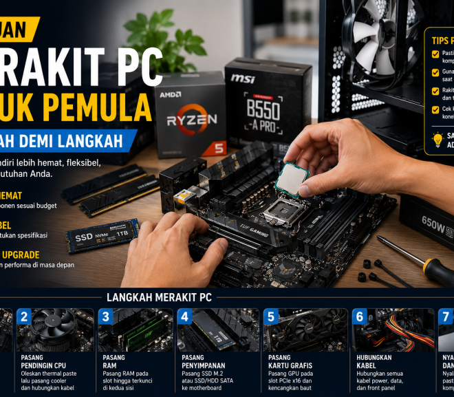 Jenis Hardware Komputer yang Wajib Diketahui Pemula