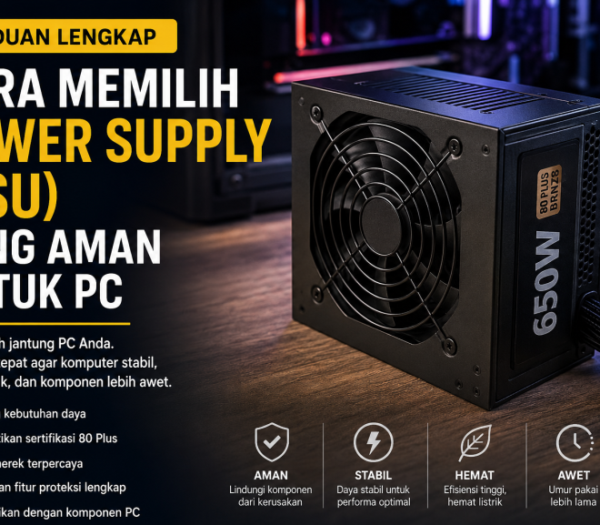 Cara Memilih Power Supply (PSU) yang Aman untuk PC