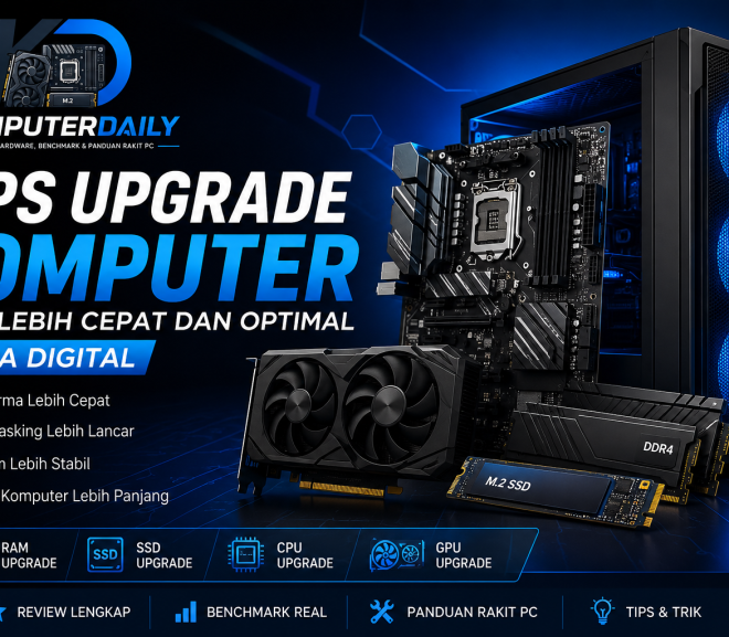 Tips Upgrade Komputer agar Lebih Cepat dan Optimal di Era Digital