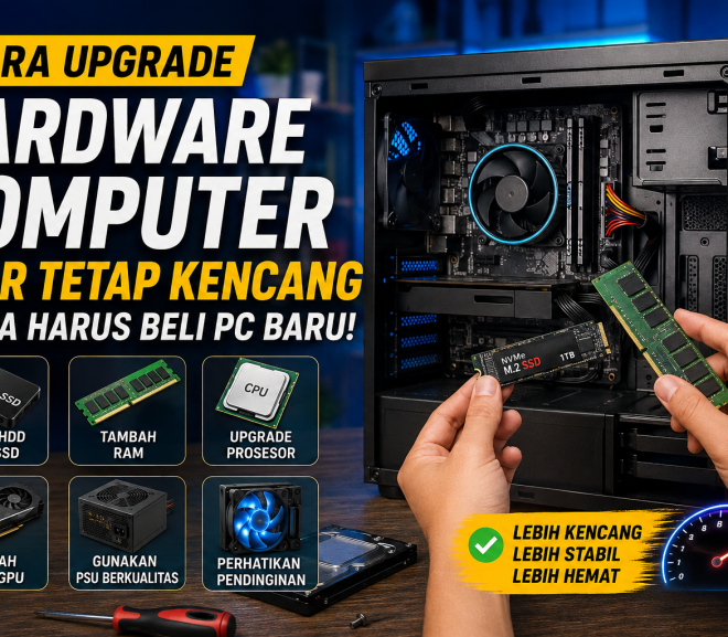 Cara Upgrade Hardware Komputer agar Tetap Kencang Tanpa Harus Beli PC Baru