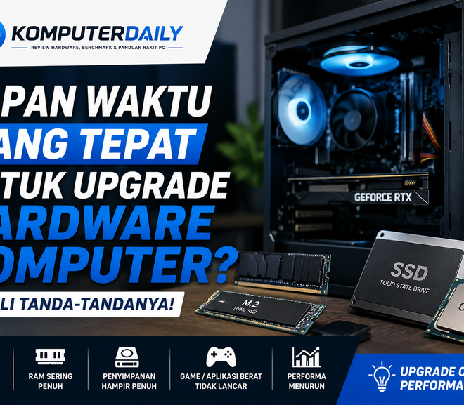 Kapan Waktu yang Tepat untuk Upgrade Hardware Komputer? Kenali Tanda-Tandanya