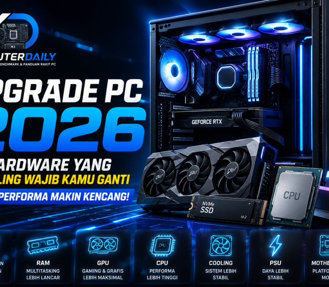 Upgrade PC 2026: 7 Hardware yang Paling Wajib Kamu Ganti agar Performa Makin Kencang