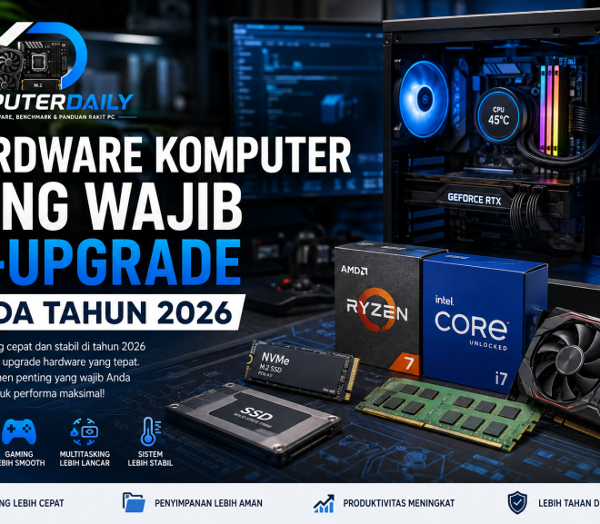 Hardware Komputer yang Wajib Di-upgrade pada Tahun 2026
