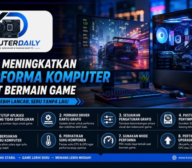 Tips Meningkatkan Performa Komputer Saat Bermain Game